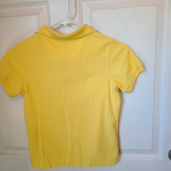 (1562) J.KHAKI Boys Casual Short Sleeve Polo Shirt,  Size: 7 Color: Yellow - Picture 9 of 13